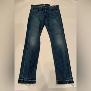 Rag & Bone Women’s Jeans Amelie Wash Size 26 Raw Hem